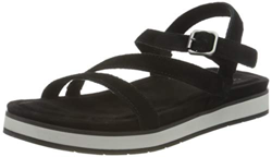 Koolaburra by UGG Women's Haisley Sandal, Black, 36 EU características