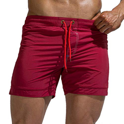 Tofern - Bañador ajustable para hombre con cordón, Vino, medium precio