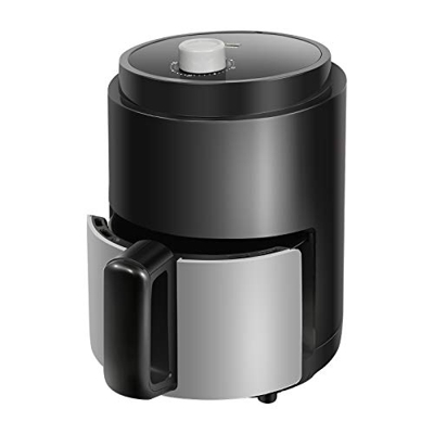 Freidora Sin Aceite, Freidora de Aire Sin Aceite Capacidad 2.3L, Freidora de Aire Caliente 900W con Cesta Antiadherente, Apagado automático, Libre de
