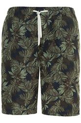JP 1880 Große Größen Badeshort Palmenprint Bañador para Hombre, Verde (Caqui 72692344), XXL características