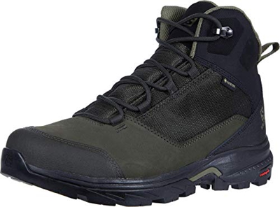 Salomon Zapatilla de hombre OUTward GTX con piel de nobuk para marcha y excursionismo