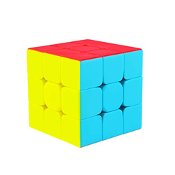 Cooja Cubo de Velocidad 3x3 Speed Cube, Cubo Magico 3x3x3 Smooth Magic Cube Puzzle Durable Regalo de Juguetes para Niños Niñas precio