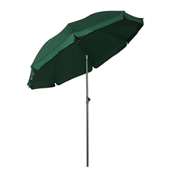 Sekey® Sombrilla Ø 200 cm Parasol para terraza jardín Playa balcón Piscina Patio, colorverde, Protector Solar UV25+ en oferta