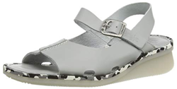 FLY London Cult398fly, Sandalias de Punta Descubierta Mujer, Gris (Cloud (Grey Midsole) 008), 38 EU precio