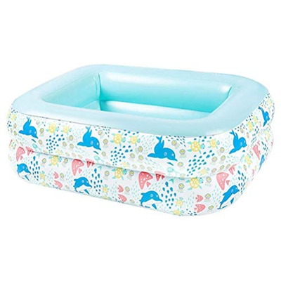 success Piscina infantil para niños, piscina de tres capas Bobo piscina inflable bebé