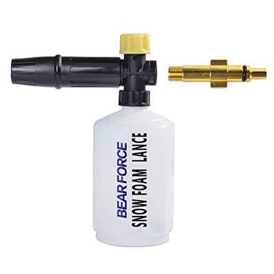 Pistola de espuma de nieve con boquilla de espuma para lavado de coche, champú para lavadora de alta presión (compatible con Lavor, Lavorwash / Vax, e