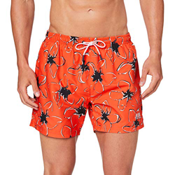 BOSS Catfish Pantalones Cortos, Naranja abierta844, L para Hombre en oferta