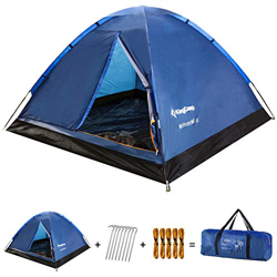 KingCamp Tienda de campaña Carpa Domo portátil Liviana, Carpa de Juego Transpirable con Bolsa de Transporte para 3 Personas 210x210x130cm características