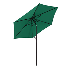 Sekey® sombrilla Parasol para terraza jardín Playa Piscina Patio diámetro 270 cm Protector Solar UV50+ Bosque Verde precio