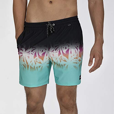 Hurley M Phtm La Playa Volley 17' Bañador, Hombre, Black, L