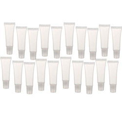 Fleymu Mini Tubos Cosméticos Suaves Envases Plástico Maquillaje Lápiz Labial Bricolaje Tubos Vacíos Recargables Botellas Pegatina Jeringuilla para Muj precio