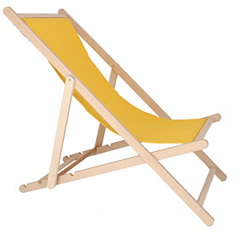 Hamaca sin Barniz Lona Amarilla en oferta