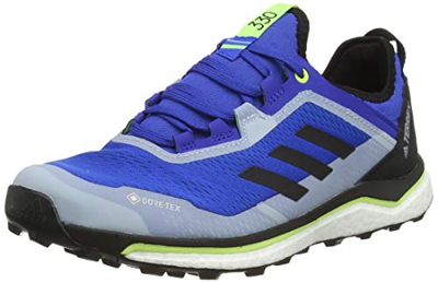 adidas Terrex Agravic Flow GTX, Zapatillas de Running Hombre, NEGBÁS/NEGBÁS/VERSEN, 46 EU
