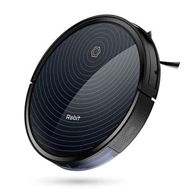 Robit Robot Aspirador R3000 2500 Pa succión con Smart Move Path 2.8 Pulgadas Ultra Delgado, moqueta, Sensor de acantilado, súper silencioso, aspirador