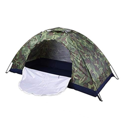DEDC Tienda de Campaña Impermeable, Una Persona Camuflaje Pesca Caza, Tienda para Acampar Senderismo, UV, Impermeable precio