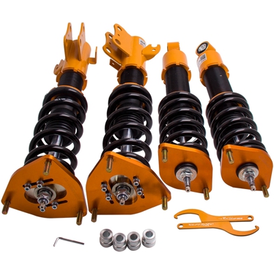 Amortiguador ajustable de 24 pasos Coilover para Subaru Forester 2009-2013 Amortiguador
