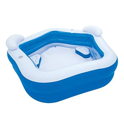 Piscina, Piscina Inflable, Gran Centro De Natación, Piscina Familiar Fácil De Montar, Suministro De Fiesta De Verano Para Bebés, Niños, Adultos, Centr
