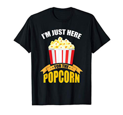 Cine Regalo Divertido Estoy Aquí Por Las Palomitas De Maíz Camiseta en oferta