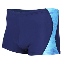 Aquarti Bañador para Hombre con Rayas en los Laterales, 034 Azul Oscuro/Azul, 7XL en oferta