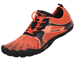 Zapatos de Agua para Hombre Mujer Buceo Snorkel Surf Piscina Playa Vela Mar Río Cycling Deportes Acuáticos Calzado de Natación Naranja 41 características