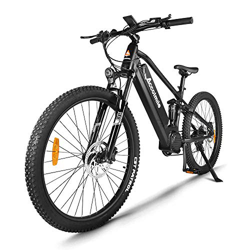 Bicicleta de montaña eléctrica de 27,5 Pulgadas, Motor Central eléctrico BAFANG 48V 750W, con batería de Litio actualizado de 17,5 Ah, Sistema de Fren características