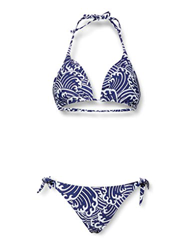 ARENA Bañador 2P Allover Triangle Two Pieces Bikini, Mujer, Navy, 46 precio