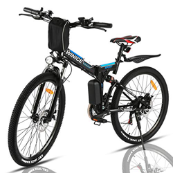 VIVI Bicicleta Electrica Plegable 350W Bicicleta Eléctrica Montaña, Bicicleta Montaña Adulto Bicicleta Electrica Plegable 26", Batería de 8 Ah, 32 km/ características