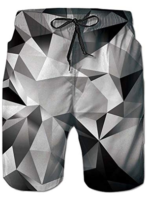 Goodstoworld Hombre Bañador Shorts 3D Playa Natacion Pantalon Corto Poliéster Secado Rápido Ligero Bermuda Moda Shorts XL