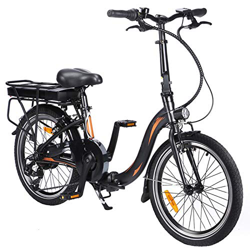 Roeam Bicicleta eléctrica Plegable, Bicicleta Eléctrica Adultos con Motor de 36V / 250w y Neumáticos de 20 Pulgadas,Campo de prácticas de 50-55 km en oferta