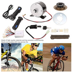 Keenso Juego de Motor de Cepillo de 9 unids/Set 250 W 24 V, Kit de conversión de Rueda de Bicicleta eléctrica, Juego de conversión de Bicicleta de Alt en oferta