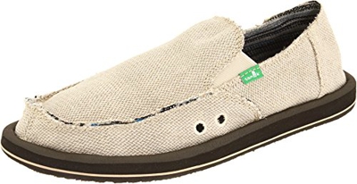 Sanük Sanuk Hemp SMF1010 - Alpargatas Bajas para Hombre, Color Beige Natural, Talla: 48 EU