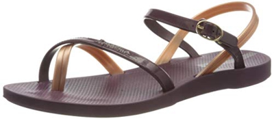 Ipanema Fashion Sand VII Fem, Sandalias con Tira Vertical Mujer, Multicolor (Burgundy/Rose 9142.0), 39 EU