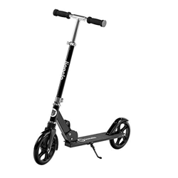 Lionelo Patinete Luca Hasta 100 kg Sólida Regulación del volante en 3 grados Ruedas de 20 cm de diametro Ligero Transporte sencillo Freno trasero Pie  en oferta