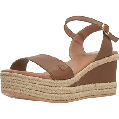 Cuña de Mujer Color marrón Sauvage, Marca Popa