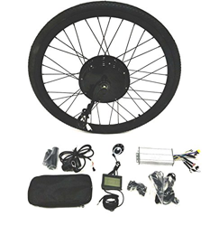 theebikemotor 48V2000W Hub Motor Ebike Bicicleta ELÉCTRICA Kit DE CONVERSIÓN + LCD+ Tire (26", Rear Wheel + Disc Brake) precio