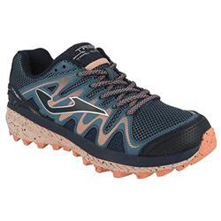 Joma Trek Lady, Zapatillas para Carreras de montaña Mujer, Azul-Rosa, 39 EU en oferta