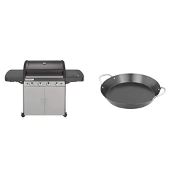 Campingaz 4 Series Classic LS Plus Barbacoa a gas, 4 quemadores de acero Inoxidable, 12.8kW + 2000015104 Paellera para Modulo Culinario, Negro, 35.5x8 características