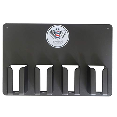 Minkissy Soporte para cortapelos de peluquería o cortadora de pelo, estante de pared, organizador de almacenamiento