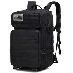 Mochila Táctica Militar Molle Impermeable 45L Mochila de Gran Capacidad Bolsa de Senderismo Mochila Multifunción, para Trekking Senderismo Viaje Campi características