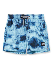 Superdry Volley Swim Short Pantalones Cortos, Azul (Navy Tie Dye Saj), XXL para Hombre en oferta