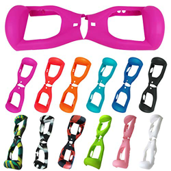 ABBY Protectora Funda de Silicona para 6.5" Smart Scooter Balance Patinete Electrico Hoverboard Cover (Modernizar Rosa roja) precio