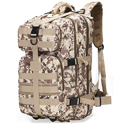 YOODI Mochilas Militares Mochila Táctica Mochilas 40L Bolsas de Asalto Impermeables de Camuflaje para Acampar Excursionismo Disparar Caza Montañismo T características