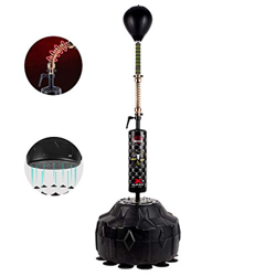 Bola de velocidad de boxeo vertical,Saco Boxeo Pie con Bolas de Velocidad,Objetivo de reacción de rebote de alta velocidad,Altura ajustable 150cm~180c en oferta