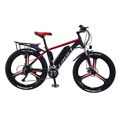 Hyuhome Bicicletas eléctricas para Adultos, de aleación de magnesio Ebikes Bicicletas Todo Terreno, 26" 350W 36V 13Ah extraíble de Iones de Litio de l