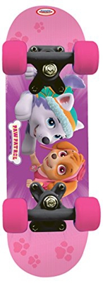 Paw Patrol-OPAW247-F Mini Skate en Madera 17 Pulgadas, Color Multicolores, (Darpeje OPAW247-F)