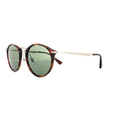 Persol Gafas de Sol 3166 24/31 Havana Gris Verde