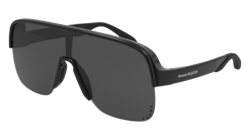 Alexander McQueen Gafas de sol AM0294S 001 Negro gris Unisex precio