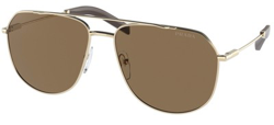 Prada PR 59WS Pale Gold/Brown 60/16/145 Herren Sonnenbrillen características