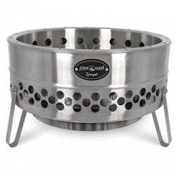 Imagen de Fuego Portátil Receptáculo de Horno Terraza Tyropit Acero Camping Exterior Grill al mejor precio Fuego Portátil Receptáculo de Horno Terraza Tyropit Acero Camping Exterior Grill en oferta