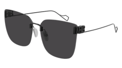 Balenciaga Gafas de sol BB0112SA 001 Negro gris Mujer características